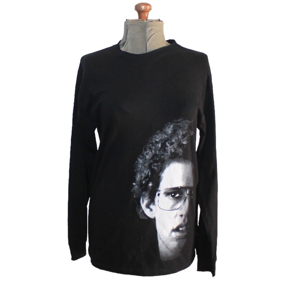 Other - Napoleon Dynamite Shirt Long Sleeve Mens Medium Black Paramount Vintage